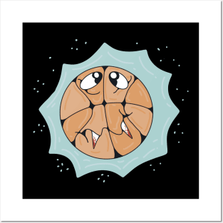 Basketballs Posters and Art